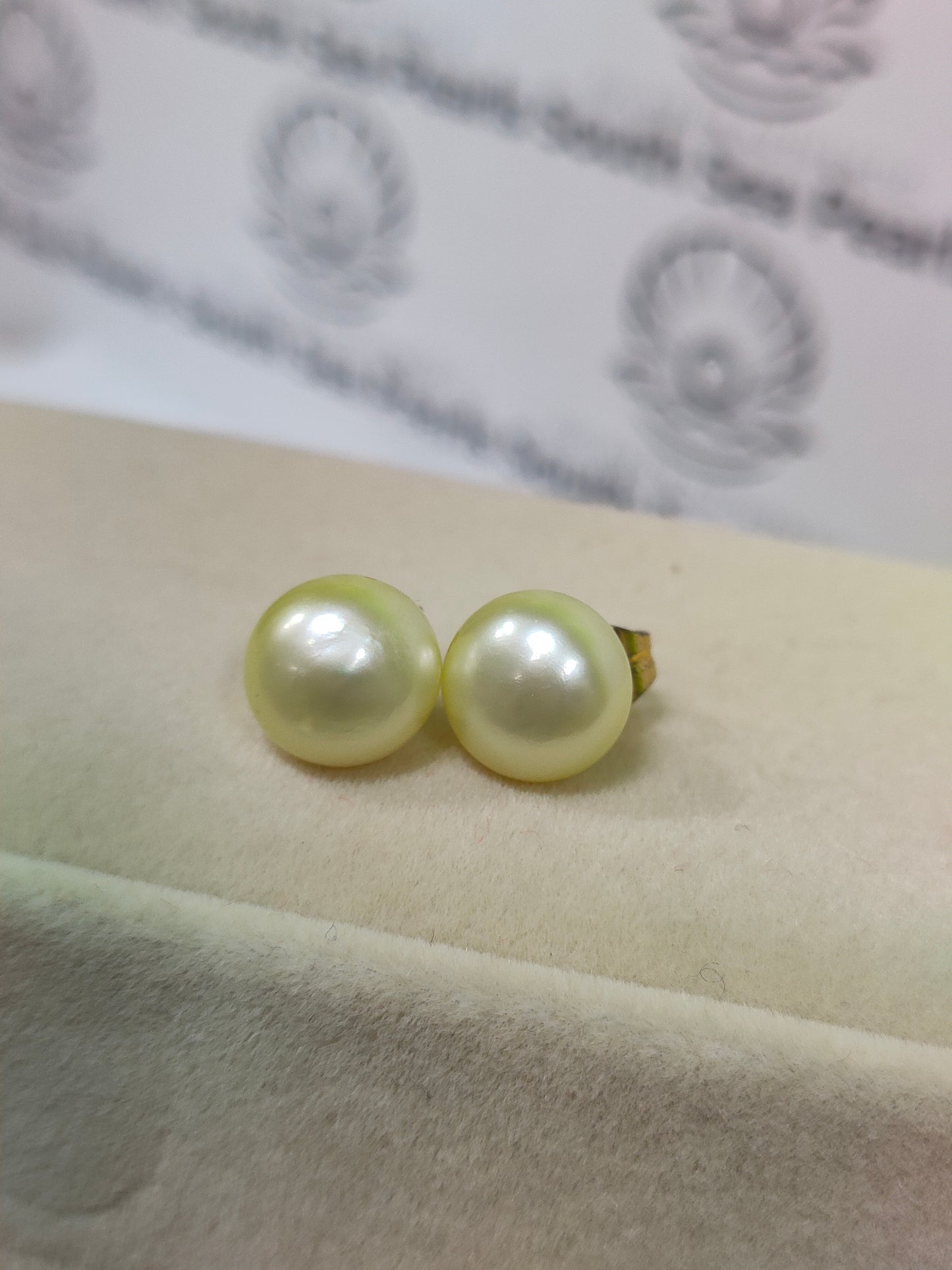Authentic Fresh Water Pearl Earrings (650 each pair)
