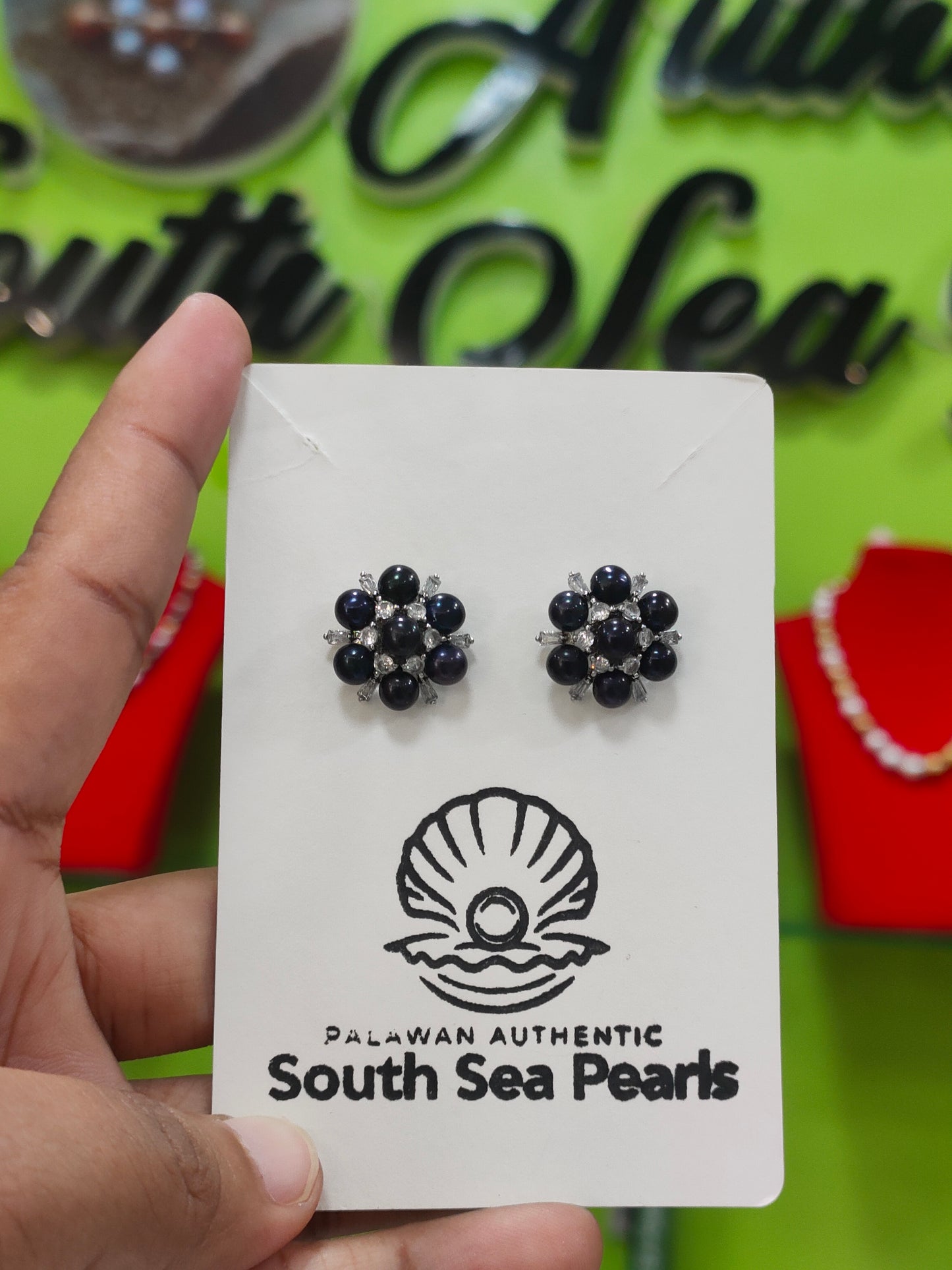Authentic Fresh Water Pearl Earrings in 5 Micron Settings