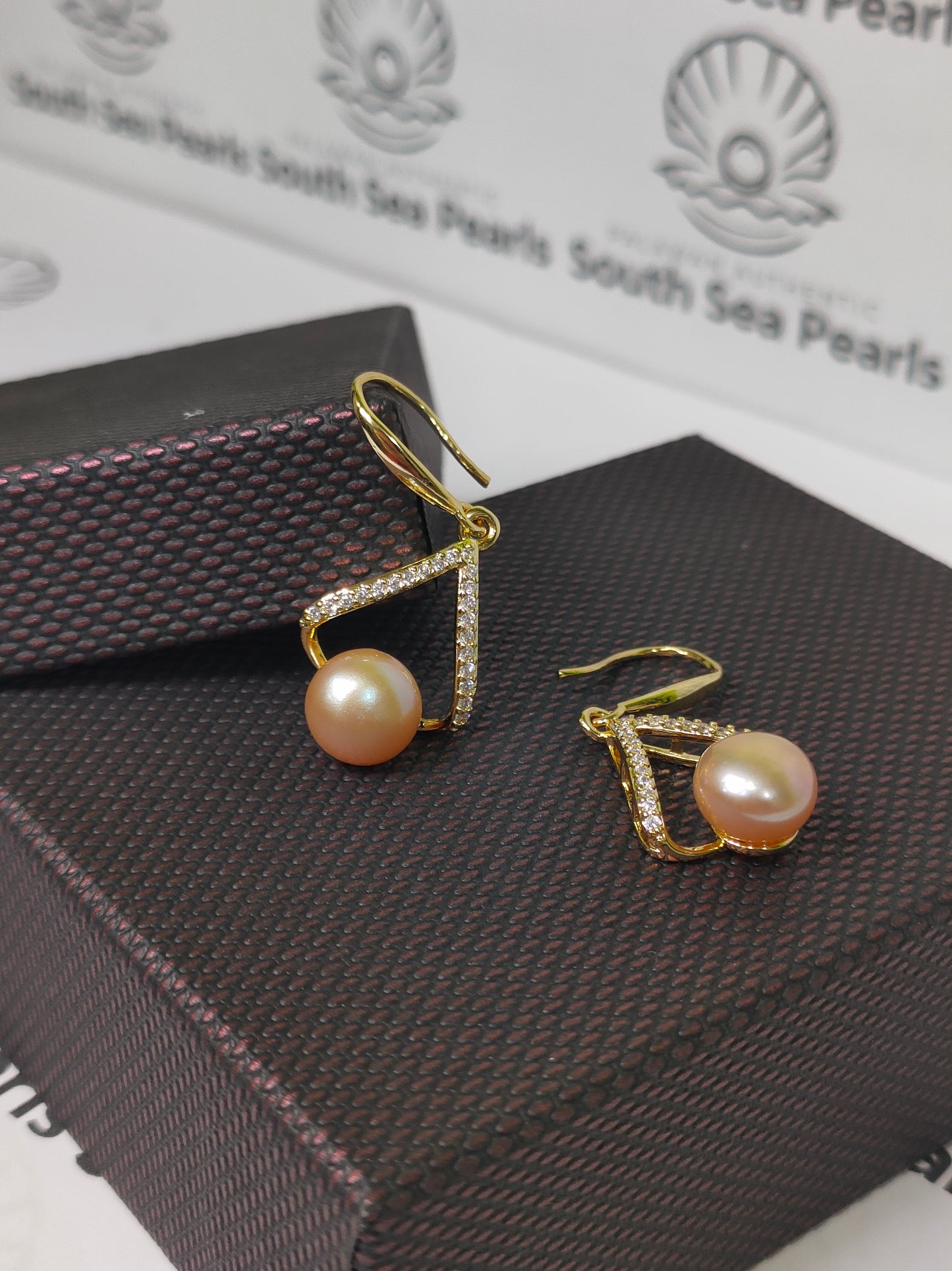 Authentic Fresh Water Pearl Earrings
