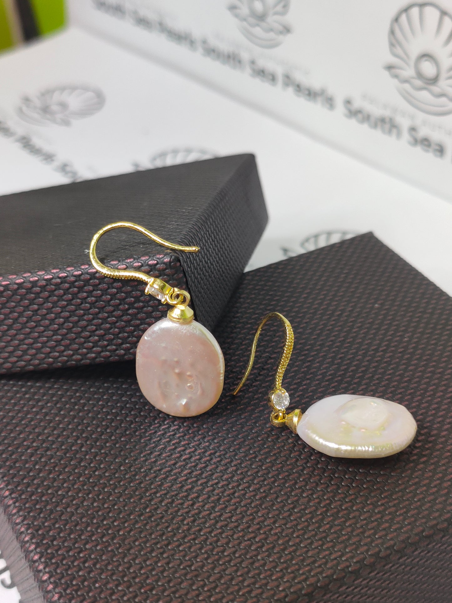 Authentic Fresh Water Pearl Earrings