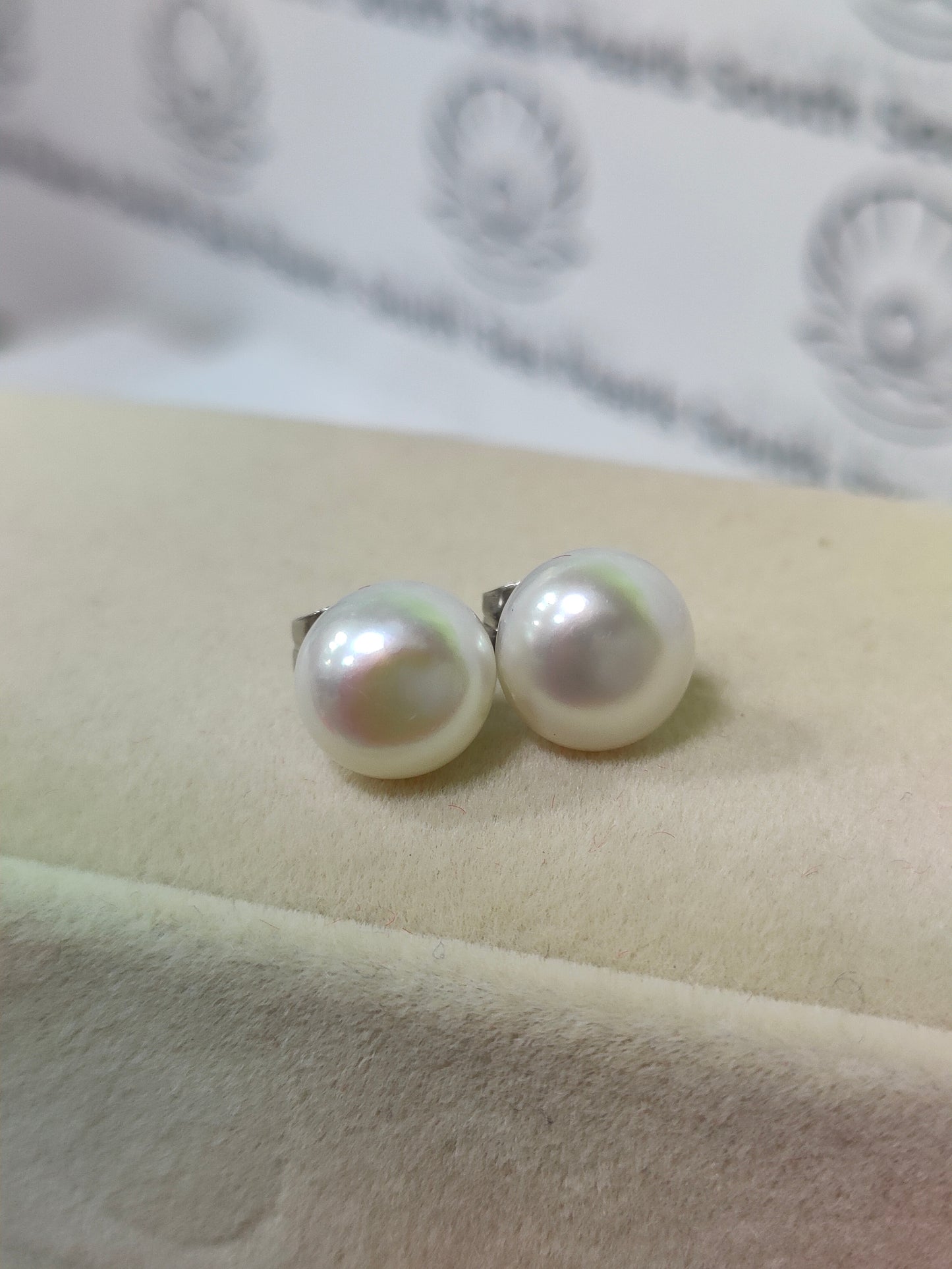 Authentic Fresh Water Pearl Earrings (650 each pair)