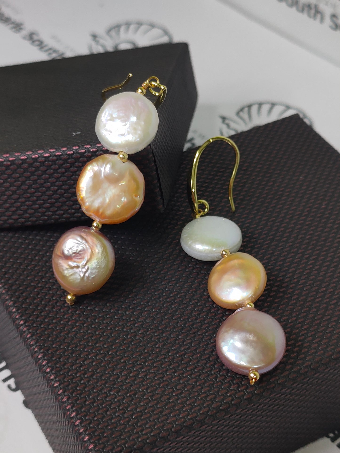 Authentic Fresh Water Pearl Earrings