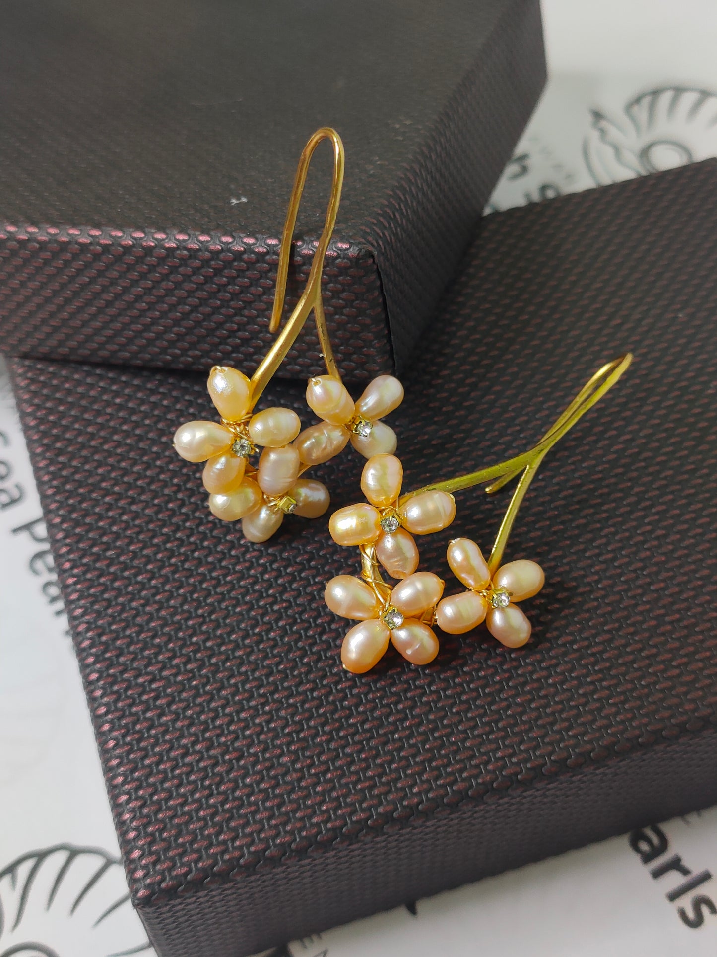 Authentic Fresh Water Pearl Earrings