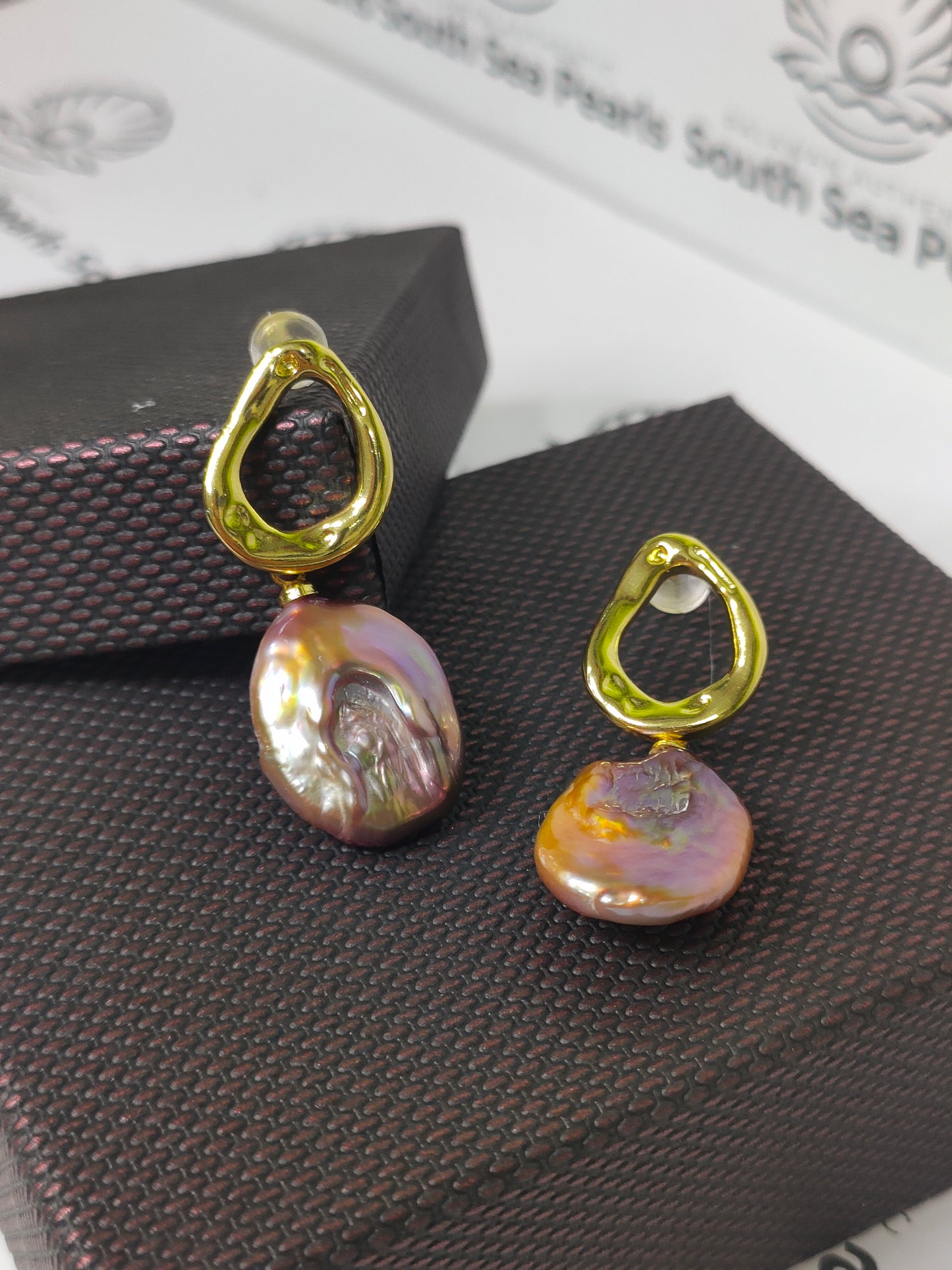 Authentic Fresh Water Pearl Earrings