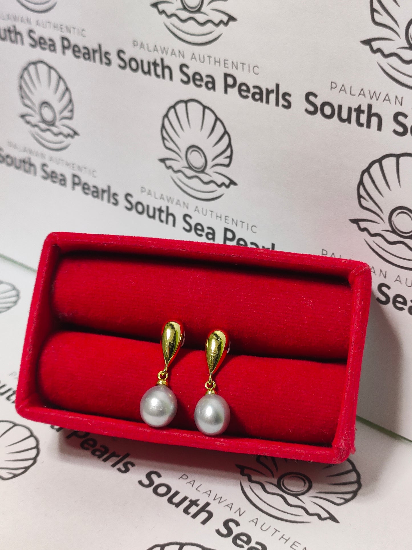 Authentic Fresh Water Pearl Earrings