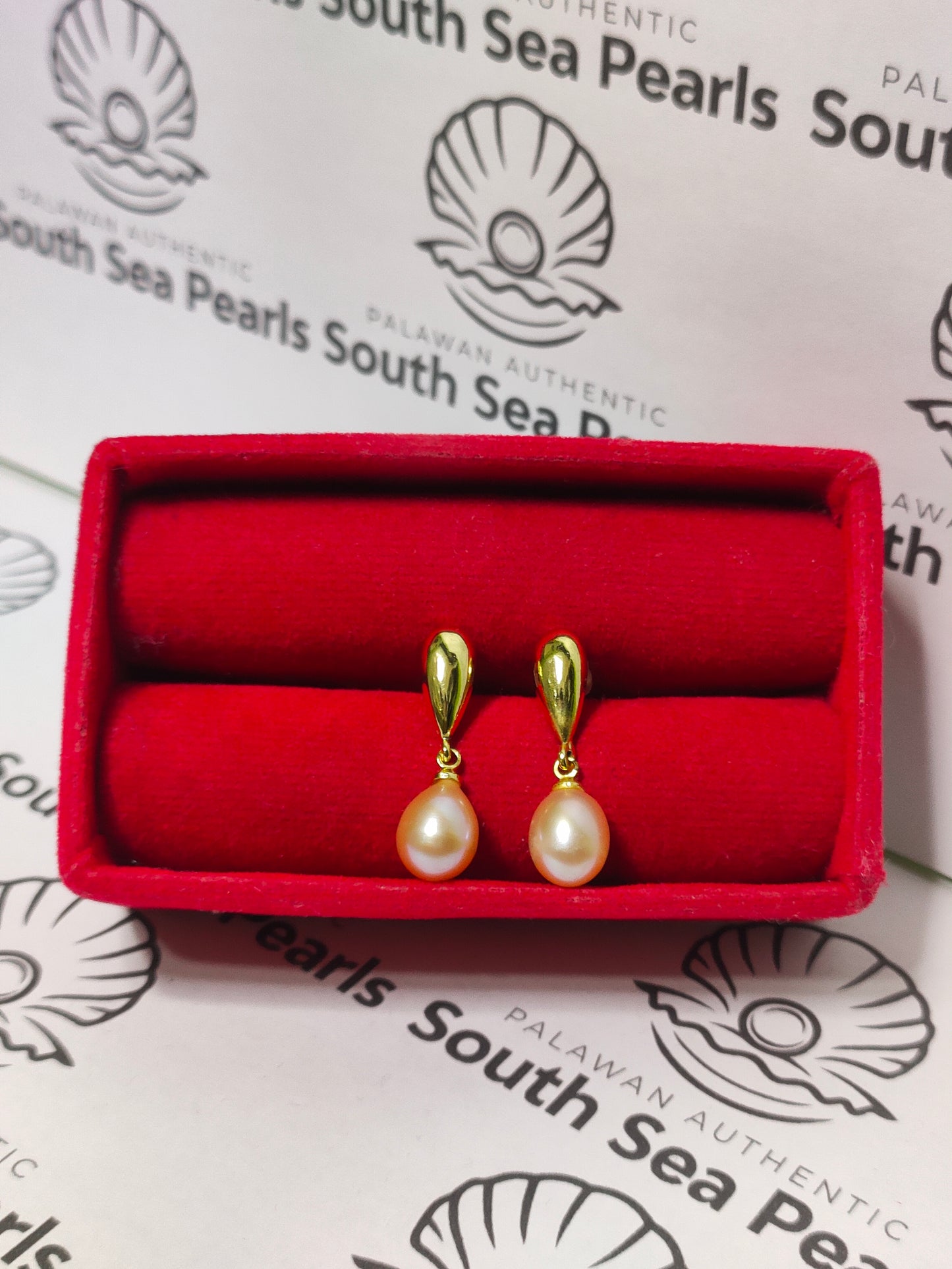 Authentic Fresh Water Pearl Earrings