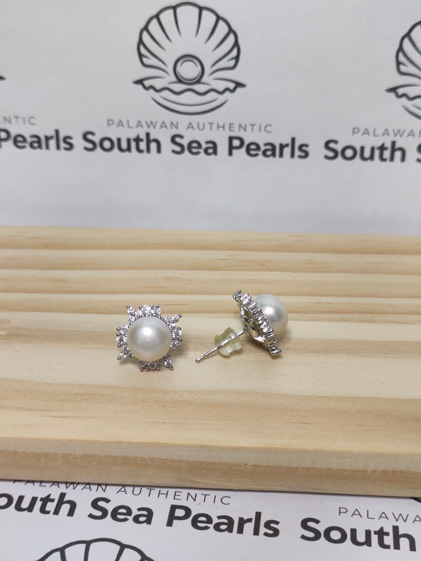 Authentic Fresh Water Pearl Earrings in 5 Micron Settings