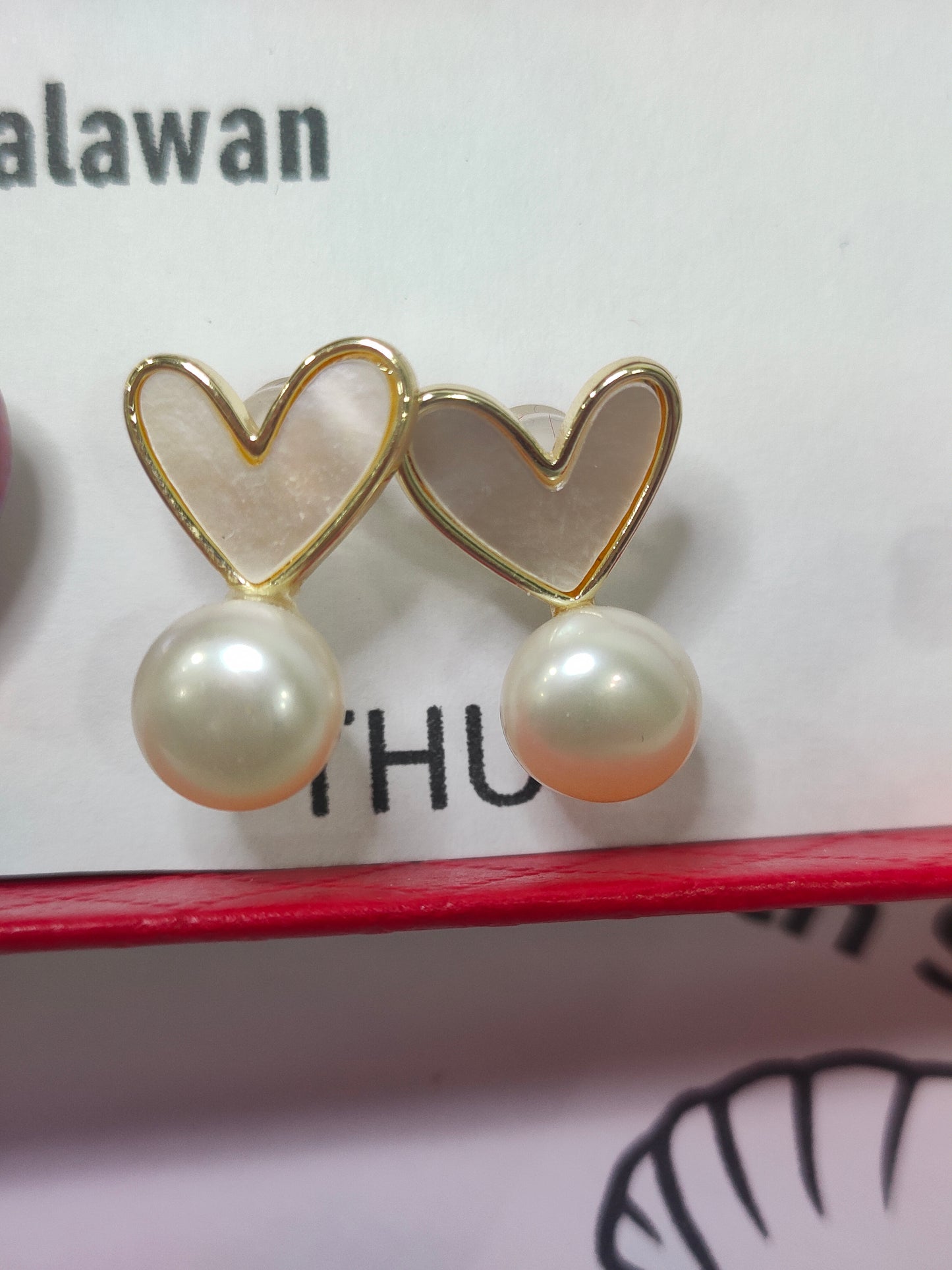 Authentic Fresh Water Pearl Earrings in 5 Micron Settings