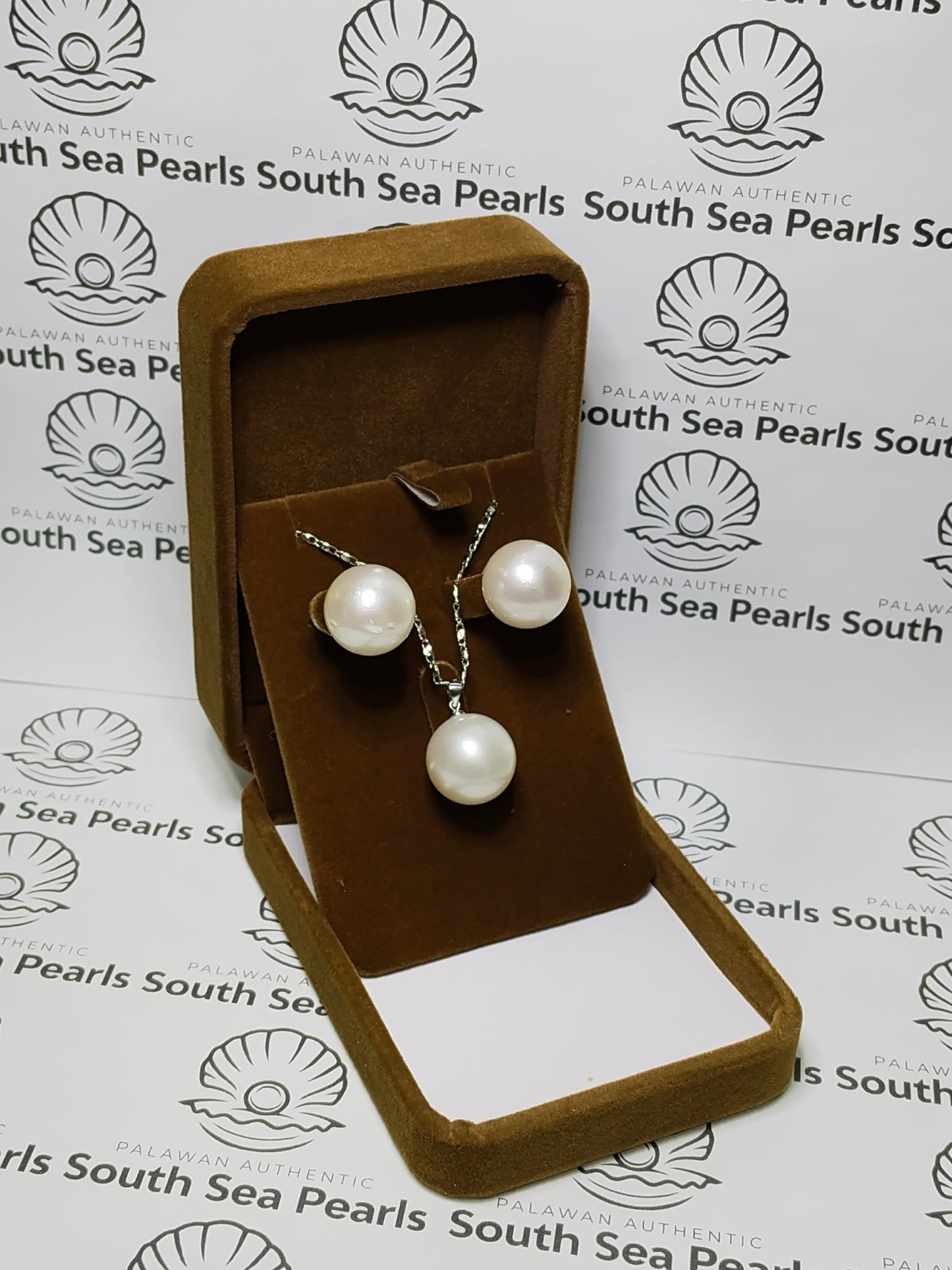 New Arrival! 16mm Authentic White South Sea Pearl In 5 Micron Settings