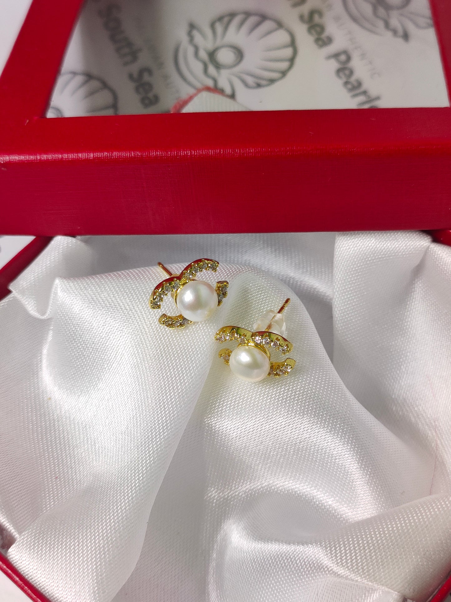 Authentic Fresh Water Pearl Earrings