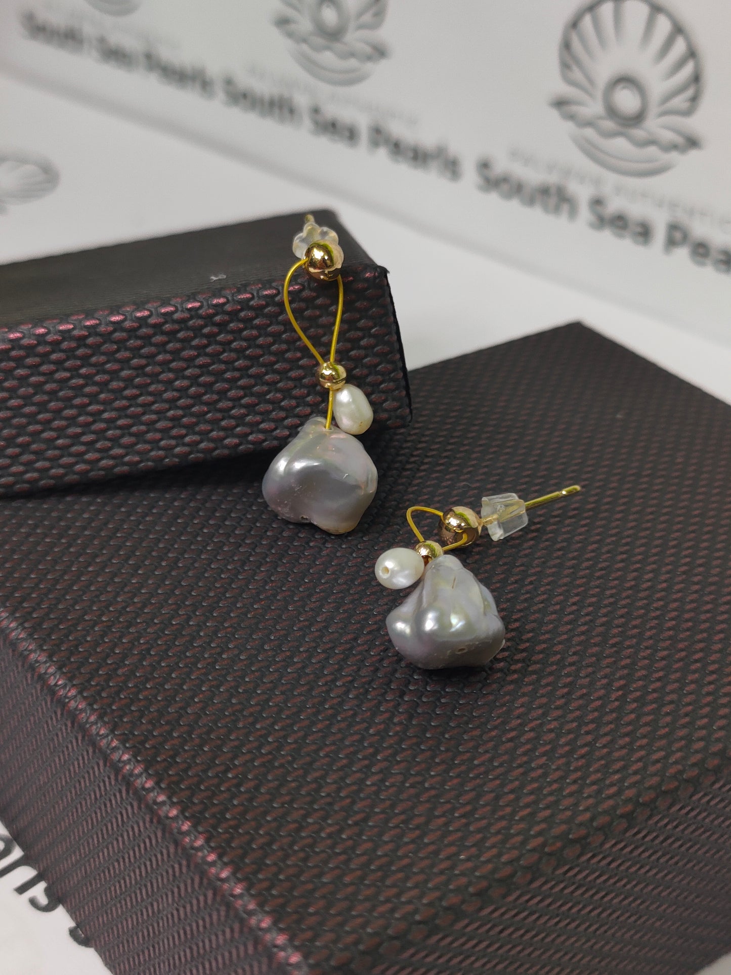 Authentic Fresh Water Pearl Earrings