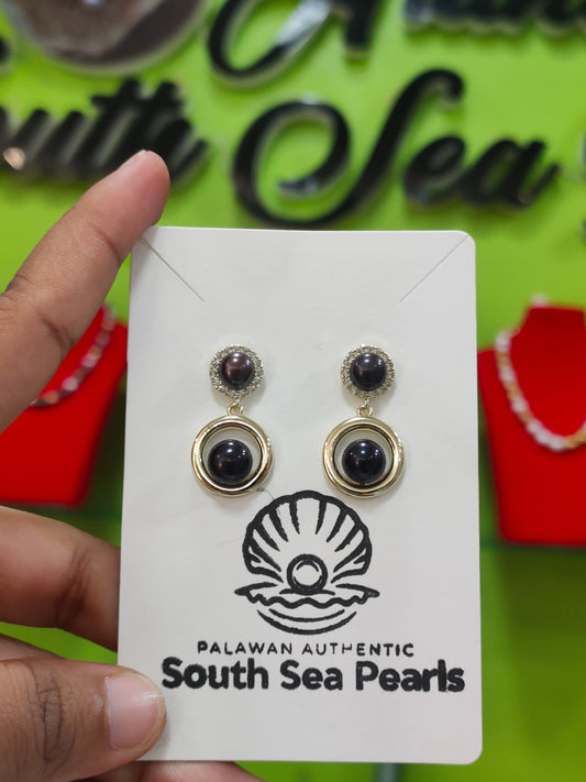 Authentic Fresh Water Pearl Earrings in 5 Micron Settings