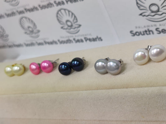 Authentic Fresh Water Pearl Earrings (650 each pair)