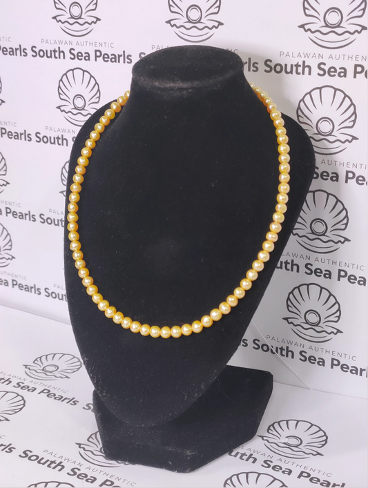 Akoya Necklace in 5 Micron Settings