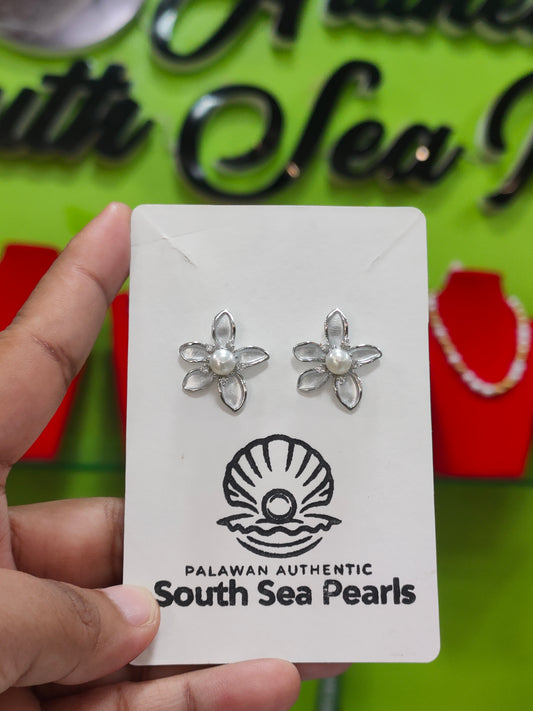 Authentic Fresh Water Pearl Earrings in S925 Settings