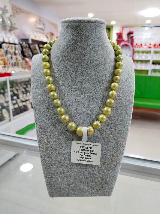 10mm to 13mm Authentic South Sea Pearl Choker Necklace