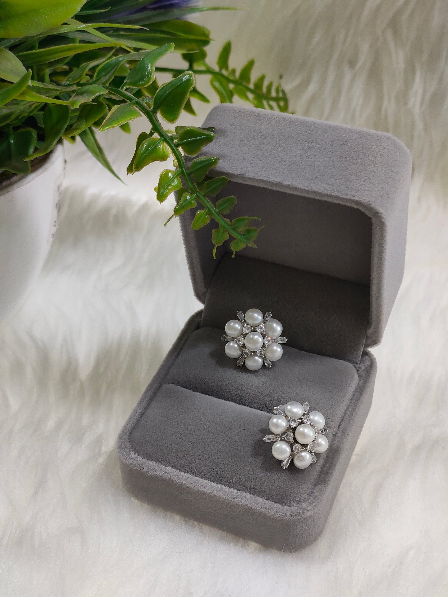 Authentic Fresh Water Pearl Earrings (1,500)