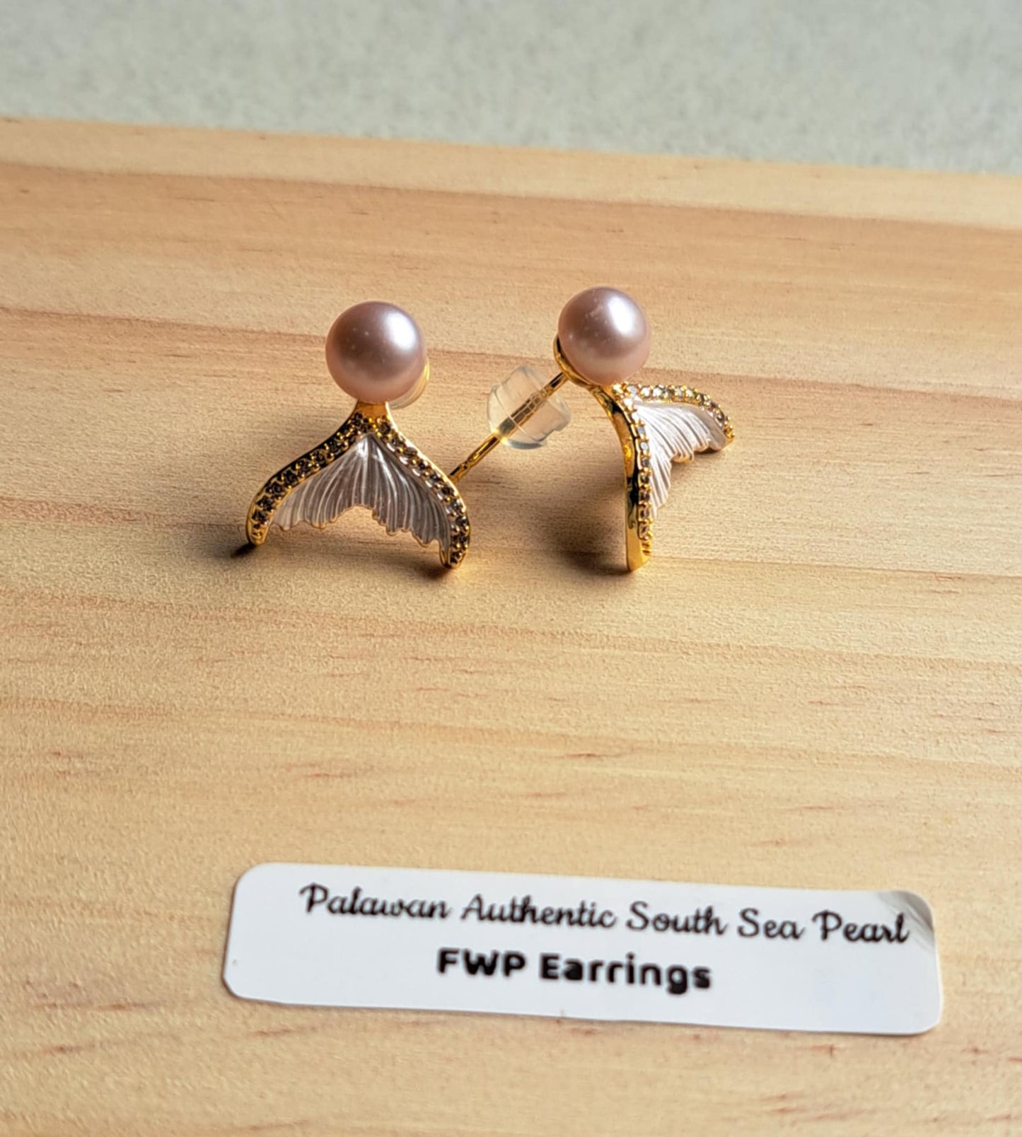 Authentic Fresh Water Pearl Earrings in S925 Settings