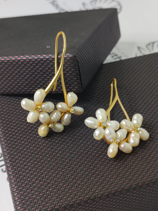 Authentic Fresh Water Pearl Earrings