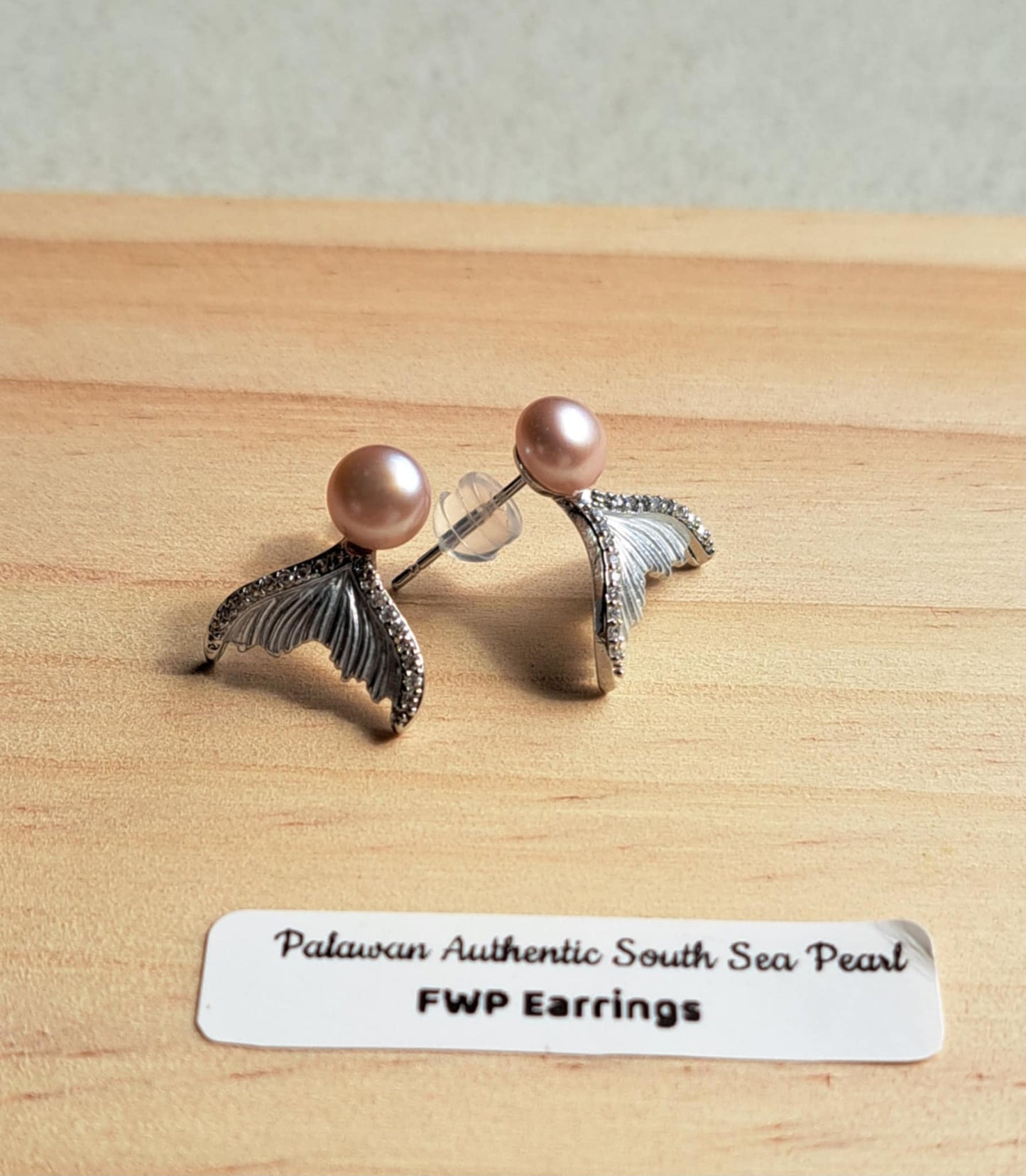 Authentic Fresh Water Pearl Earrings in S925 Settings