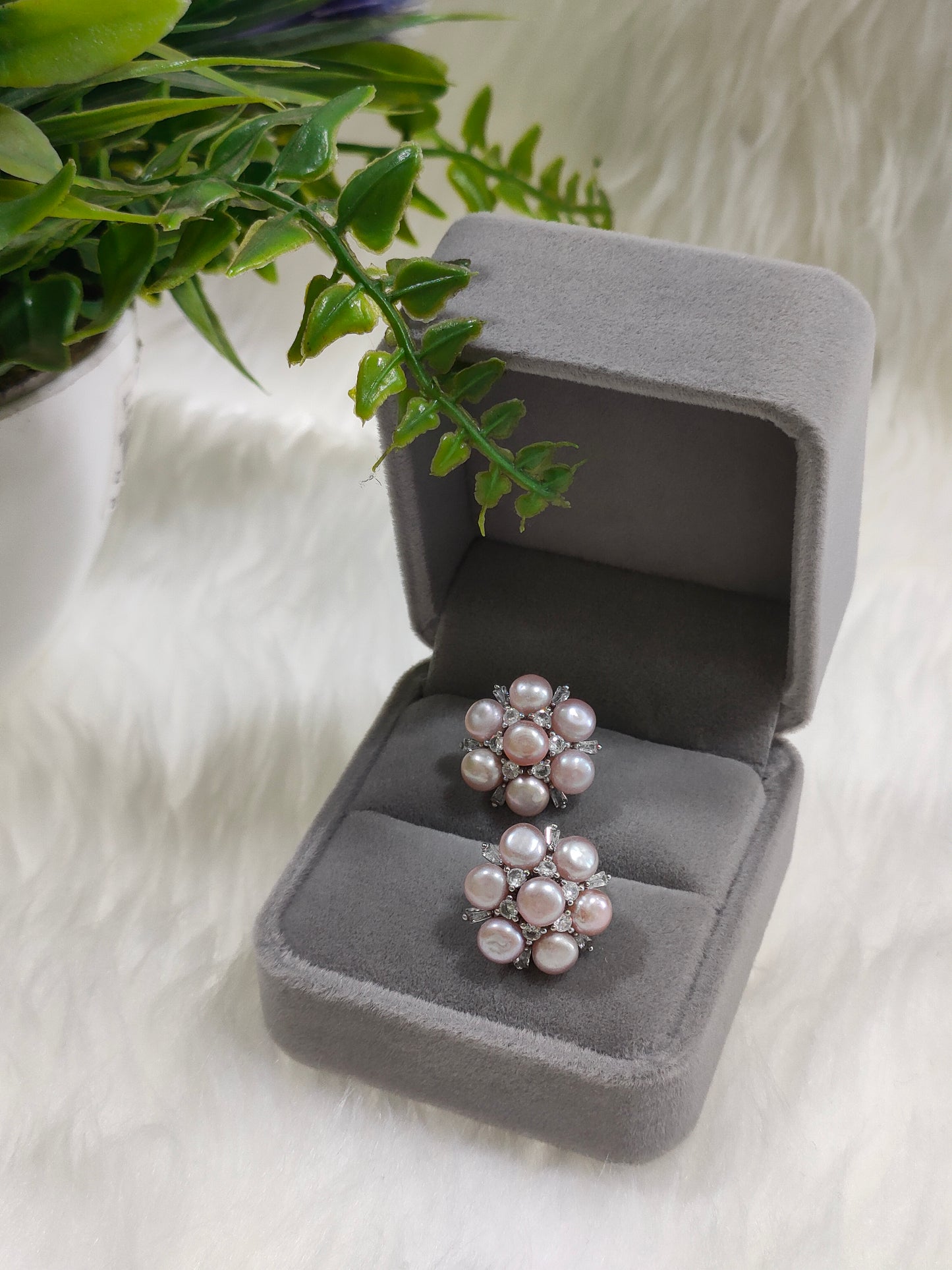 Authentic Fresh Water Pearl Earrings (1,500)